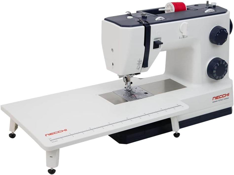 Necchi Q132A Automatic Sewing Machine Needle Threader 32 Count Heavy Duty Performance