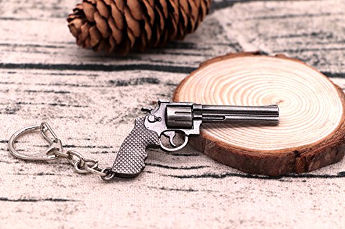 Avec Joie Mini Metal Shooting Gun Model Keychain Pendant Keyring Tank Sniper Rifle And Pistol Pendant Keychain Gift For Boyfriend Weaphones And Gun Enthusiasts #TOP4