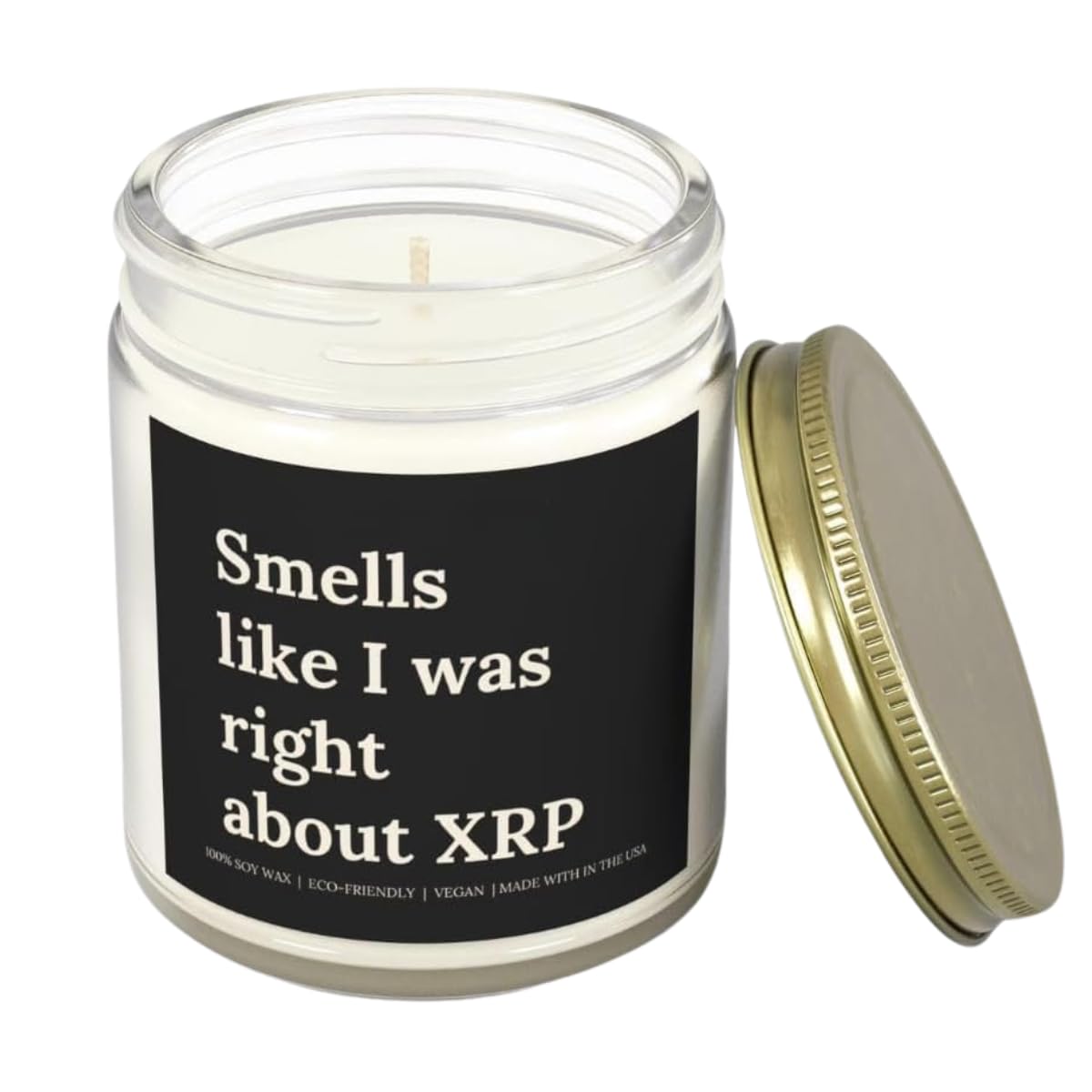 Amazon.com: Smells Like I Was Right About XRP - Bitcoin Candle Smells Like  I Was Right About Bitcoin, Funny Bitcoin Candle, Crypto Gift Candle, Gift  For Trader, Bitcoin Merch, Cryptocurrency Gifts :