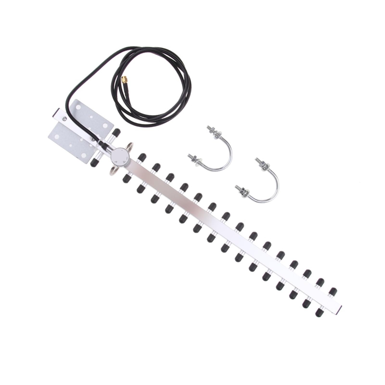 Amplificateur D'antenne Directionnelle Sans Fil Yagi WLAN WiFi Avec Connecteur RP-SMA Couverture plus large