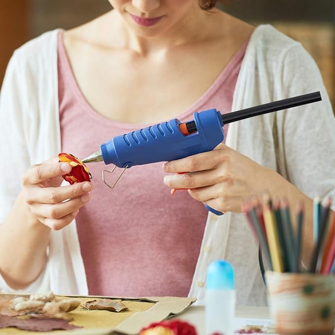 WellHise Şeffaf Sıcak Silikon Çubuğu Standart Kalın 11mm x 21.5cm – 10'lu Paket Çubuk Silikon
