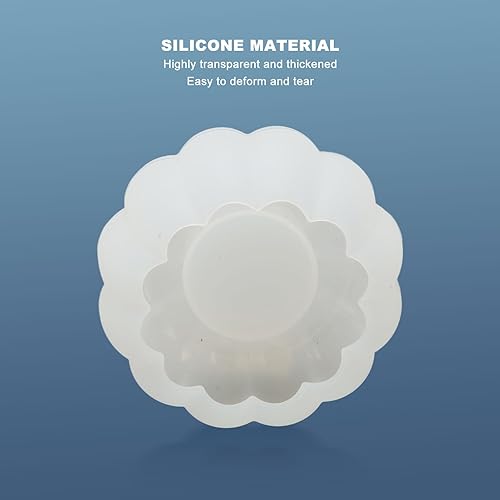 Miniatura 3 de Molde de vela de calabaza 3D, moldes de vela gruesos altamente transparentes para manualidades, velas de aromaterapia, cera de yeso, polímero y