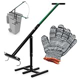 9B Bin Master - Compacteur à ordures pour poubelle à roulettes - Noir et vert...