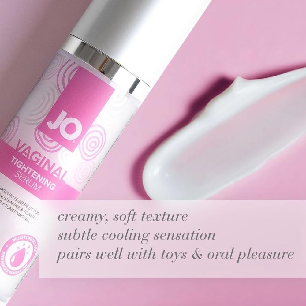 System JO Serreuse vaginale sérique tonique vaginal et crème de serrer le corps Transparent Taille Unique