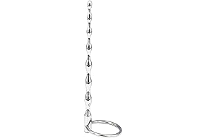 5.12 inches Screwing Penis Plug Expander, Solid Penis Stretcher