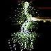 Produktbild Solarbetriebene Filial-Färenlichter, 10 Strands 200 Leds wasserdichte Timbo String Lights Wasserfall Dekorative Silberdraht-Solarleuchten für Outdoor, Garten, Party, Hochzeit, Weihnachtsbaum, Rebe