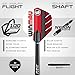 Winmau Masters Pro Premium Bristle Dartboard and Cabinet Set - Includes Dart Board, Darts, Flights, Shafts and Oche Strip - Professional Steel Tip Dartboard Set for Adults