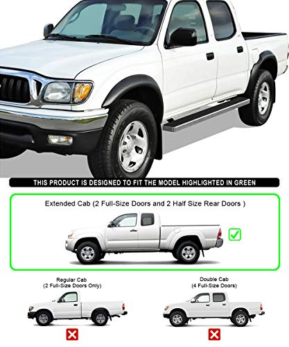 Estribos de acero inoxidable APS 304 para Toyota Tacoma miniatura 2