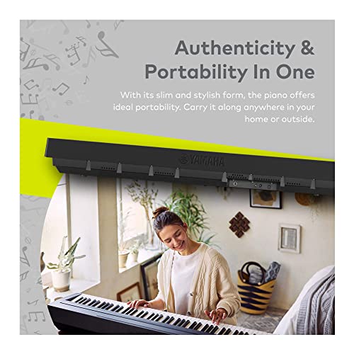 Yamaha – Piano numérique 88 touches avec support pour clavier Knox Gear, banc réglable et pédale de sustain – P45B - Les Beatles, Paul McCartney, John Lennon, RIngo Starr, George Harrison Yamaha – Piano numérique 88 touches avec support pour clavier Knox Gear, banc réglable et pédale de sustain - P45B – Image 6
