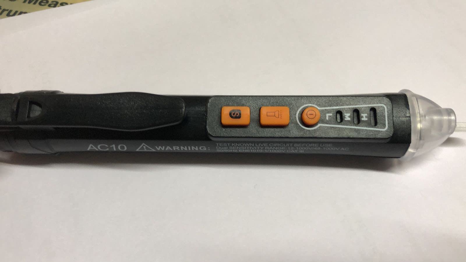 See full amazon price history chart for Retena Non Contact AC Voltage Tester with Light and Switch by Skyking Retena Non Contact AC Voltage Tester with Light and Switch by Skyking (B09HC3PBS2) Amazon Price History, Amazon Price Tracker