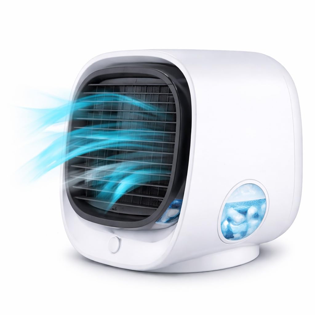 AiraBreeze™ Mini condizionatore d'aria raffreddatore d'aria ventilatore portatile camera da letto silenzioso