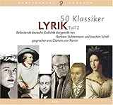 Cover zum Buch 50 Klassiker Lyrik 2. Bedeutende deut...