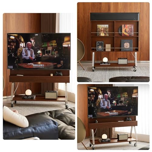 Soporte móvil para TV de 55-65 pulgadas con ruedas miniatura 3