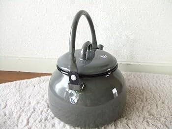 新品☆ドイツ製MUNDERミュンダー☆2.5Lホーローやかん グレー