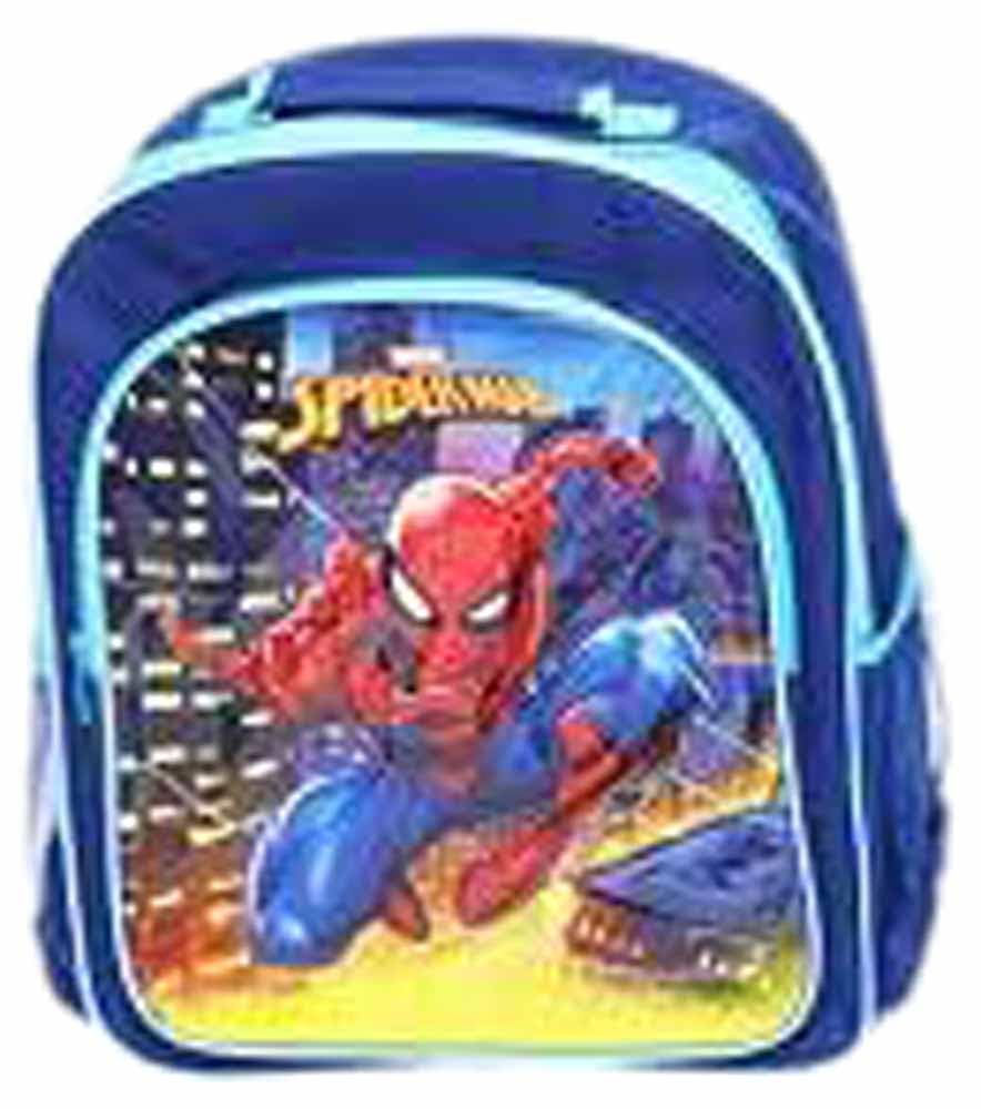 FirstKidSpider-Man Value Pack 5 in 1 (Backpack)-14"|for Boys School Valuepack (Backpack 14", Lunch Bag, Pencil Case, Lunch Box, Waterbottle),Backpack For Kids|Bag For Kids|School Bag For Kids|Backpack