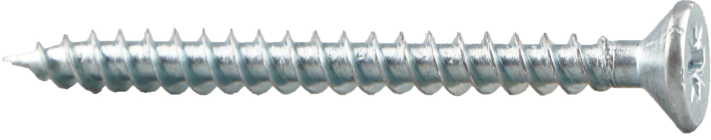 Twinthread Woodscrews Bright Zinc Plated – High Grip Wood Screws for Softwood, Chipboard & MDF – Rust Resistant (#10 x 2 (Pack of 200))