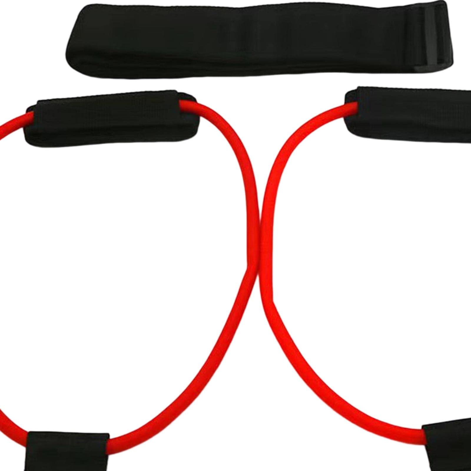 Booty Po-Gürtel, Hüft-Workout, Taille, Power-Gürtel, Booty-Widerstandsbänder, Rot, 13,6 kg