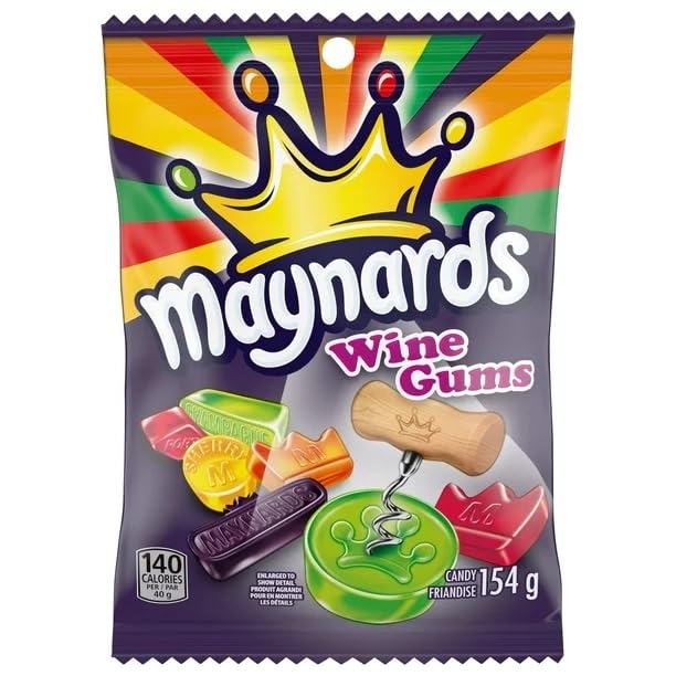 Miniatura 8 de Maynards Gomitas de vino, caramelo de goma, 6.00oz (paquete de 12) Importado de Canadá