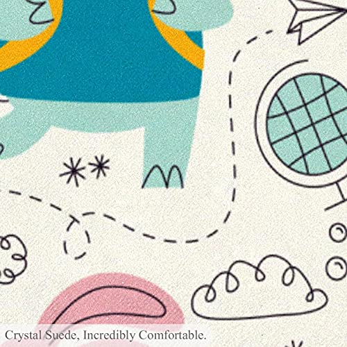 Tapis de sol circulaire 100cm aux finitions soignées pour bureau