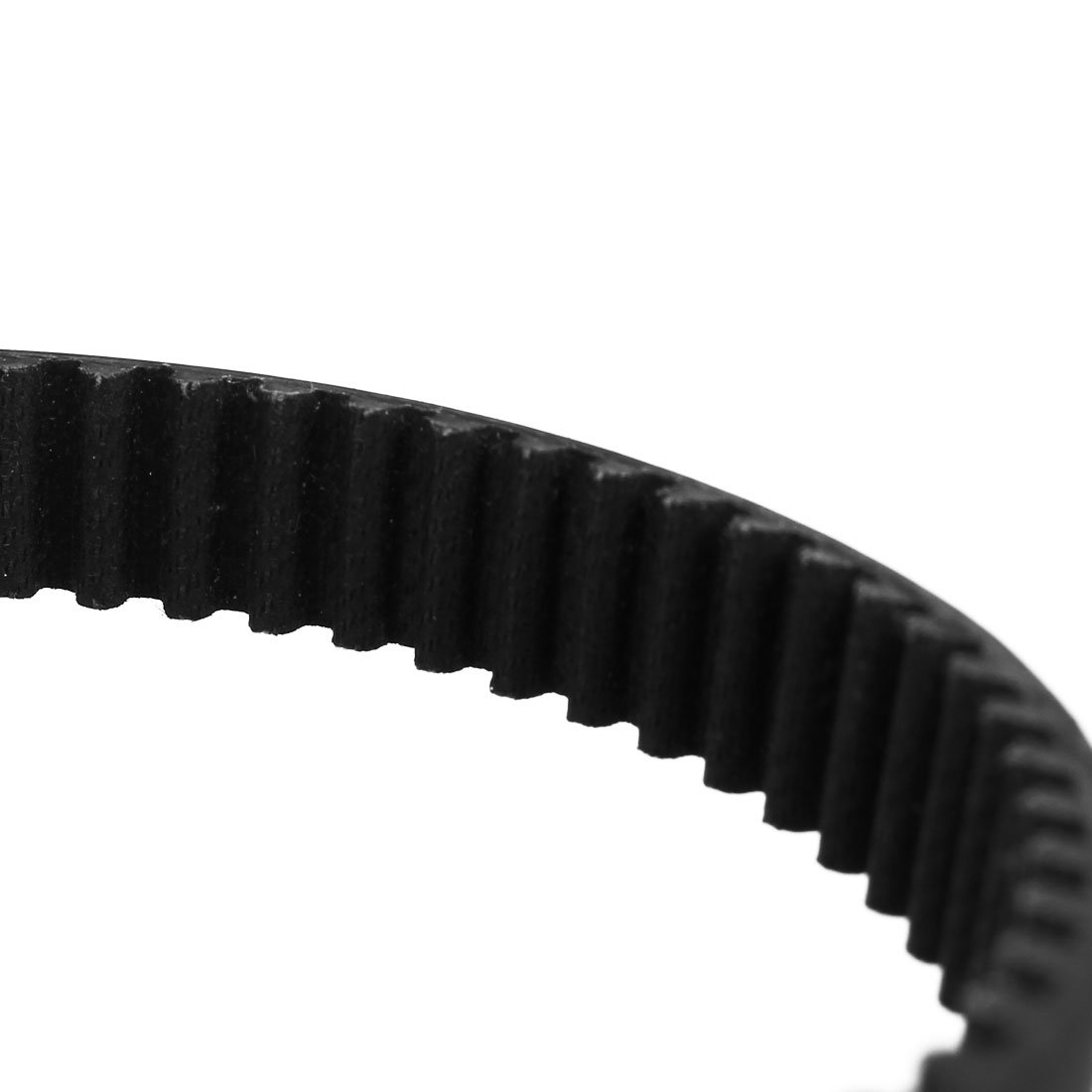 Aexit 5M-330 Rubber Winches, Hoists & Pulleys Closed Loop Timing Belt Black 5mm Pitch Pulleys 14mm Width