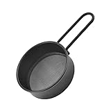 ARFUKA Sieve Mini Strainer Stainless Steel Fine Mesh Strainer Colanderwith Handle for Steeping Loose Leaf Tea Straining Cocktail Juice and Sifting Flour Powdered Sugar Pack of 2 - Image 6