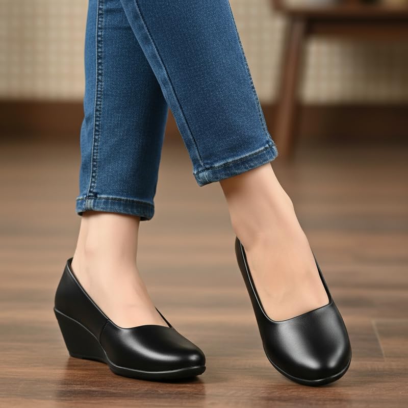 Image of Karaddi Women's Pump Formal Bellies Shoes for Office, Party Belly