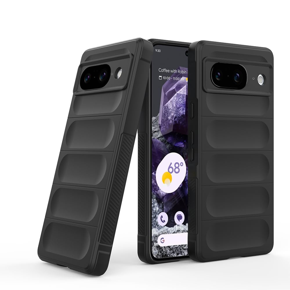 Amazon Brand- Solimo Basic Case for Google Pixel 8 5G (Silicone_Black) (B0CM6HVDQ6) Amazon Price History, Amazon Price Tracker