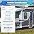 RV Window 12" x 22" Vertical Sliding Replacement, Tinted Aluminum & Tempered Glass with Trim Kit & Net Screen, Fits 0.12"-0.24" Walls for Trailer Camper