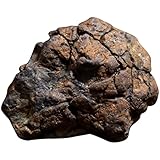 UKCOCO Real Meteorite Space Rock Meteorite Science Collection Lithosiderite Ornament with Box for Lab Box Color