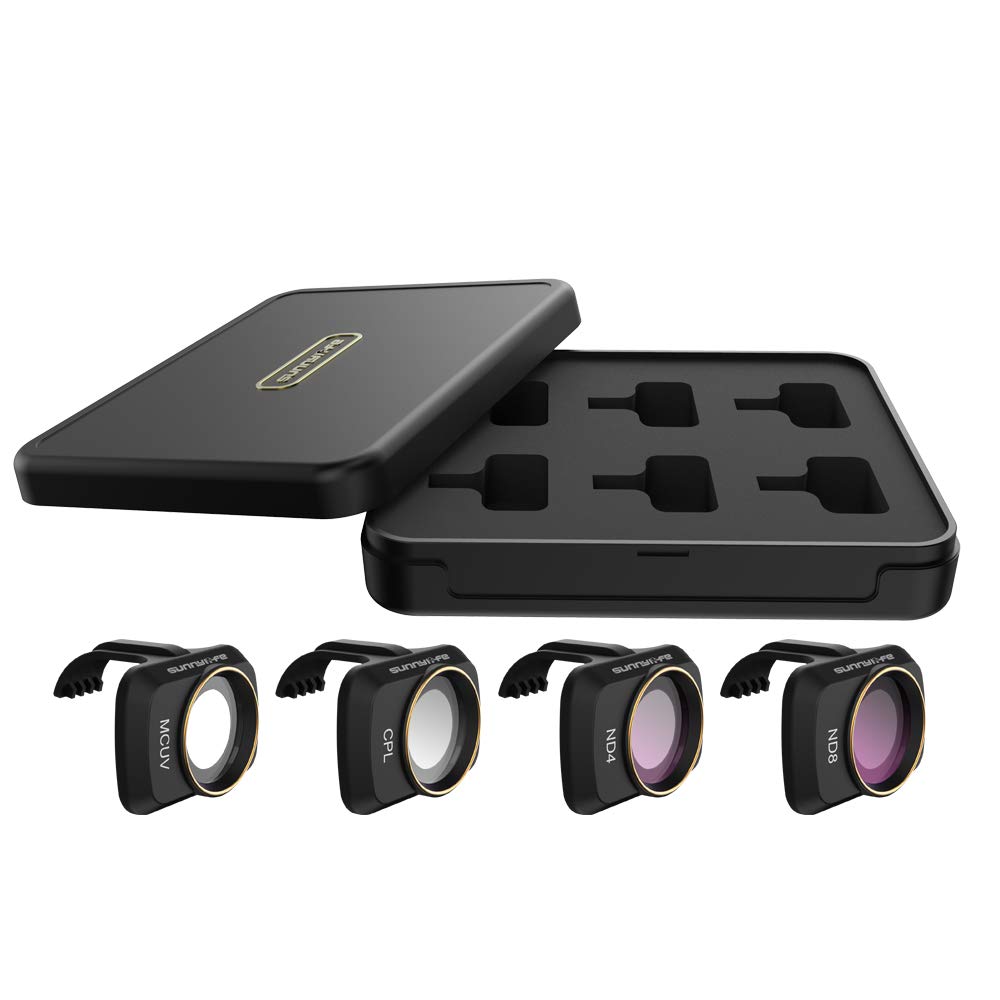 Filter-Set MCUV CPL ND4 ND8 Objektivfilter für DJI Mini 4K SE Mavic Mini 2 - Objektivschutz Zubehör Drohne Wasserdicht Kratzfest