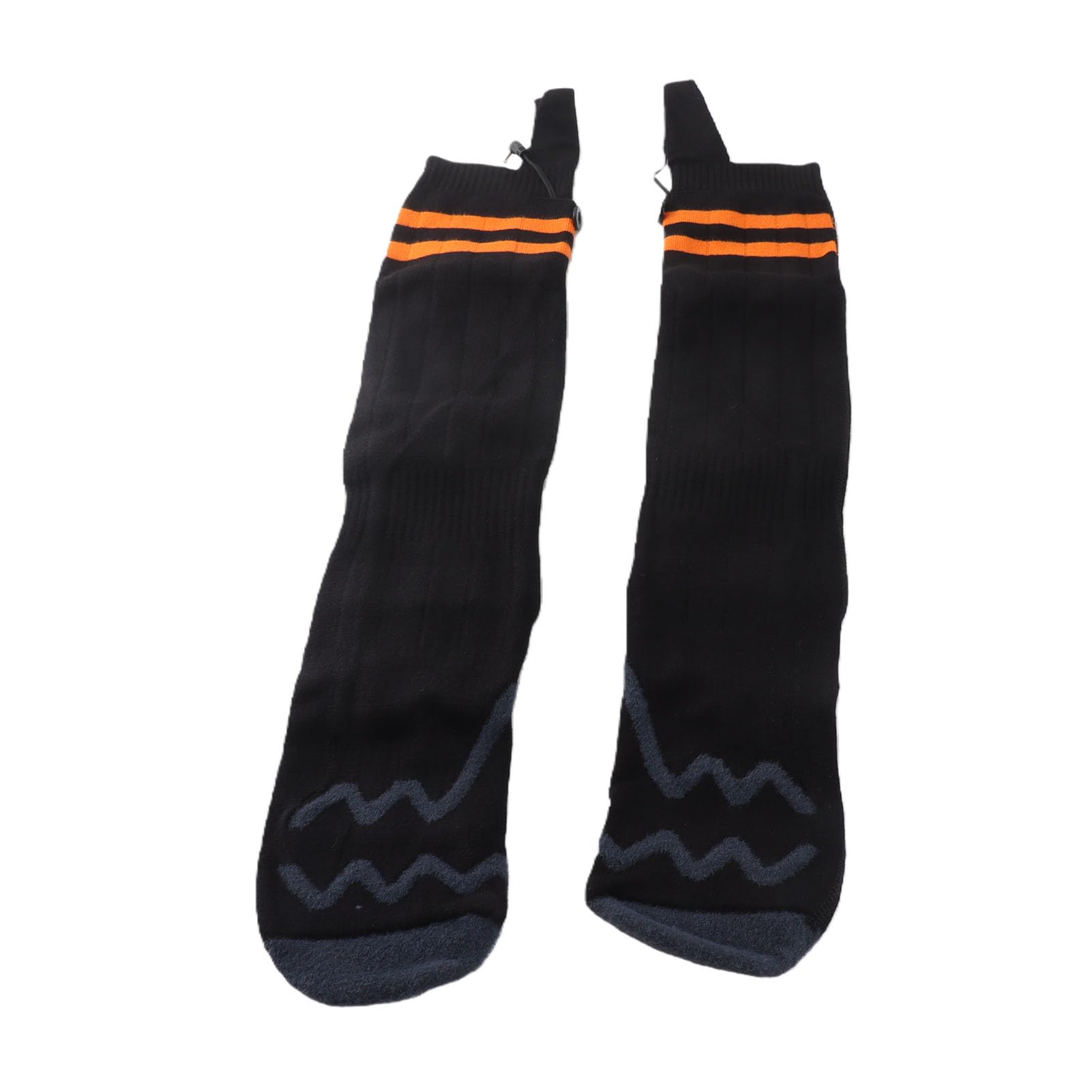 Chaussettes Chauffantes pour Hommes Femmes 4 Niveaux de Chaleur Chauffage électrique pour Hiver Voyage Camping Randonnée Polyester 2 Paquets