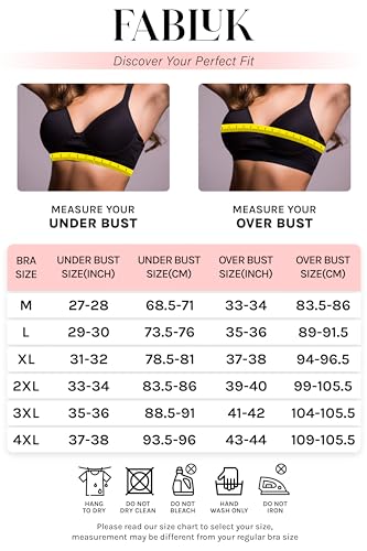 Image of Fabluk Women's Medium Impact Front Zip Sports Bra - Longline Fitness Crop Top with Criss-Cross Back, Wire-Free Yoga & Workout Tank, Sizes M-2XL