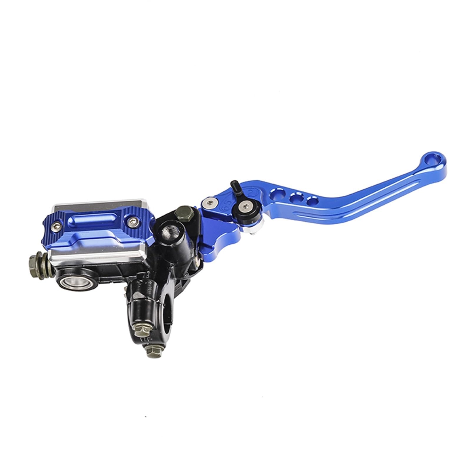 Gjihkwgz Motorcycle Brake Clutch Lever 22mm Universal Motorcycle CNC Handlebar Master Cylinder Lever Handle Hydraulic Brake Pump Clutch Adjustable Clutch Brake Lever(Brake Blue)