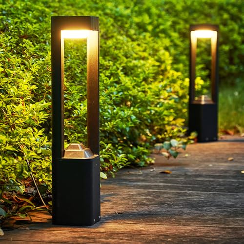 Farolillos de Poste Negros XANAYXWJ de Aluminio Resistente 4