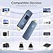 Wireless HDMI Transmitter and Receiver, HD Extender Plug & Play Portable 2.4G/5G with LED Screen Wireless HDMI Kit for Streaming Video and Audio to Monitor from Laptop/Pc/Tv Box/Projector