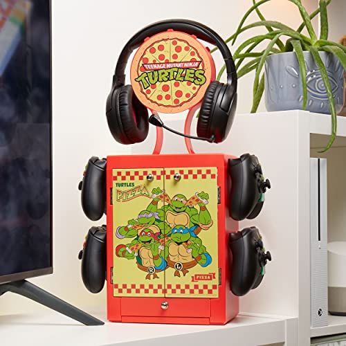 Numskull Teenage Mutant Ninja Turtles Gaming Locker, Controller Holder, Headset Stand For Ps5, Xbox Series X S, Nintendo Switch - Official Tmnt Merchandise #TOP1