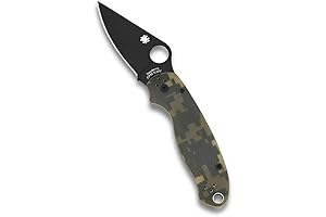 Spyderco Paramilitary 3 Camouflage Signature Folding Knife