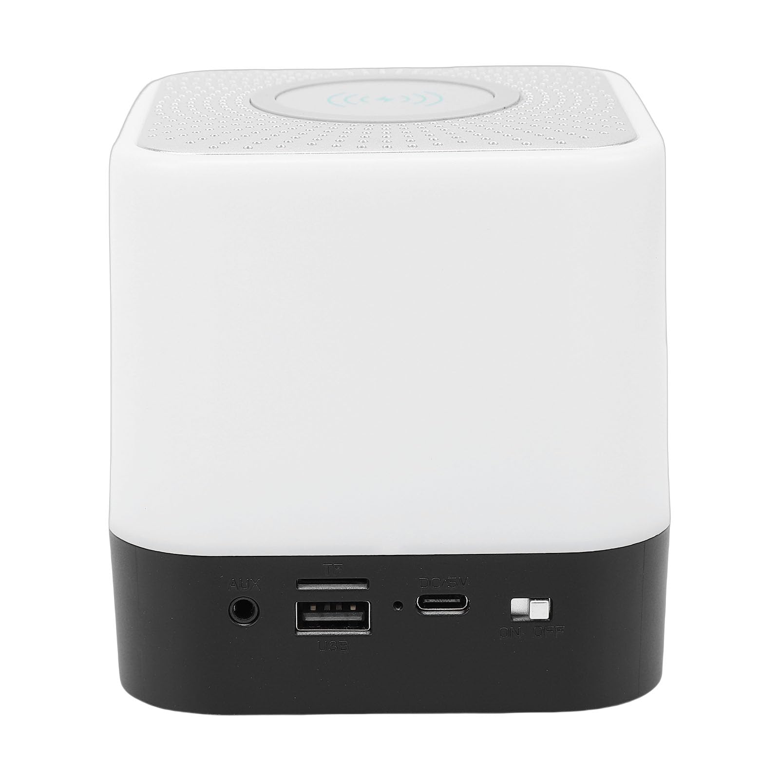 Pongnas Station de Charge 3 en 1 avec Horloge Numerique, Support de (Black)