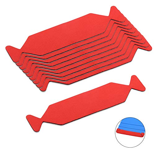 Gomake Vinyl Wraps Micro Fine Buffer Felt for 4 Inch Squeegee, Car Window