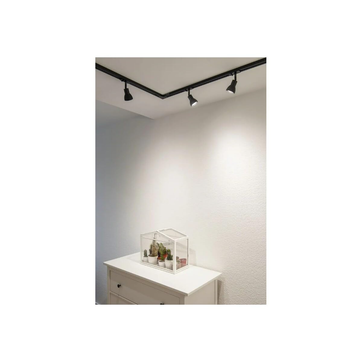 Faretti SLV Puria GU10 12.9W - Conf. Da 10 Pezzi In Alluminio Nero, Illuminazione Alta Tensione Per Interni/Esterni - Foto 5