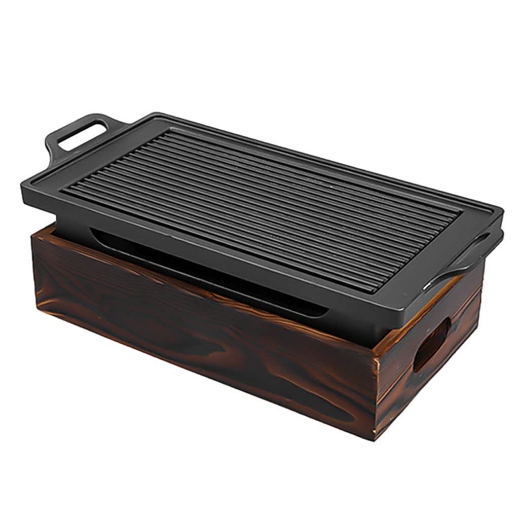 Grill Bezdymny Przenośny Grill Koreański Japoński Grill Na Węgiel Drzewny Domowy Nieprzywierający Piekarnik