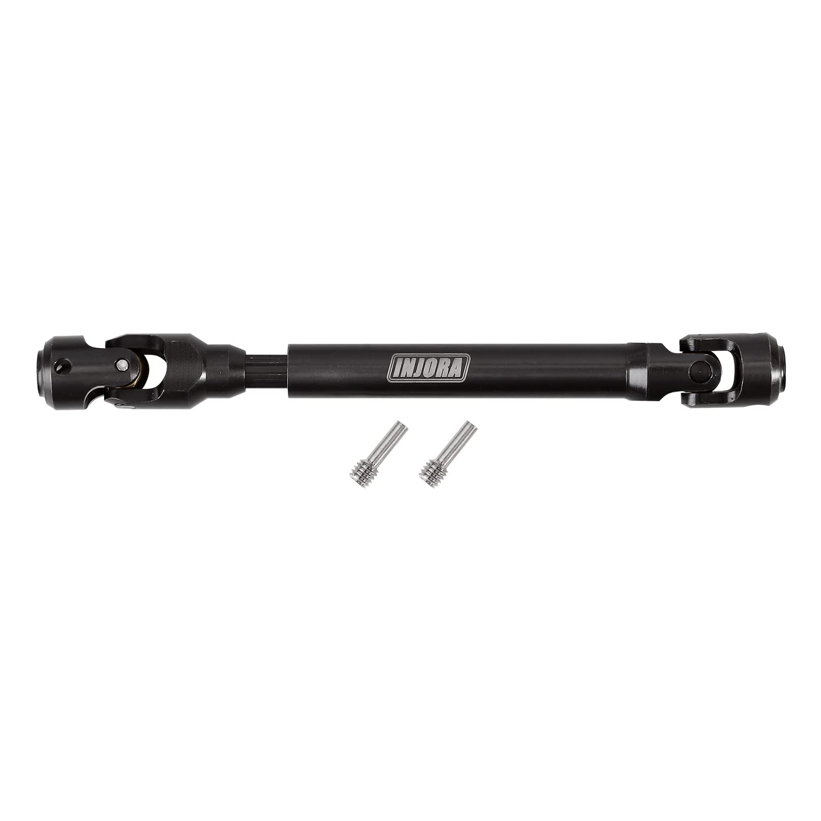 INJORARC Drive Shaft Steel Heavy-Duty for 1/10 RC Car Crawler Axial SCX10 90046 AXI03007 TRX4 Redcat Gen8，(119-159mm)