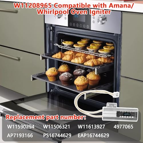 Image of W11208965 Gas Range Oven Igniter Compatible with Amana /Whirlpool Igniter
