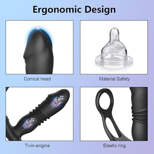 Miniatura 6 de Expanding Plug Toys Sex Game Amal Plug Butt Toy Plug Toys Amal Plug Butt Toy for Sex GameTool Trainer Kit Hoodies Party (with Remote Control)-EY2-256