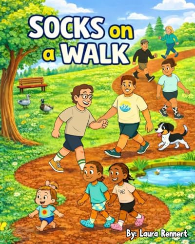 Socks on a Walk: A Story About Family and the Walks We Take Together