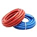 flexiable rubber Braided Rubber Oxygen-acetylene Air Hose Red Blue 8mm x 14mm High Blow Pressure Industrial gas Welding tubing drain elastic (Color : Blue, Size : 5 Meters)