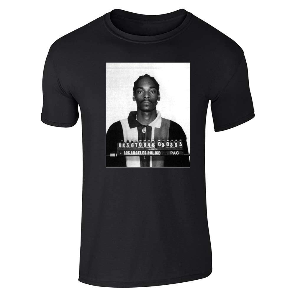 Mugshizzle Celebrity Mugshot Music Graphic Tee T-Shirt for Men