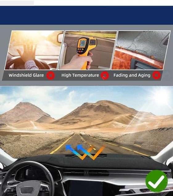 ダッシュボードパッドカバーダッシュマット、ダイハツアトレーS700 S710 2022 2023 2024ダッシュマット保護サンシェ