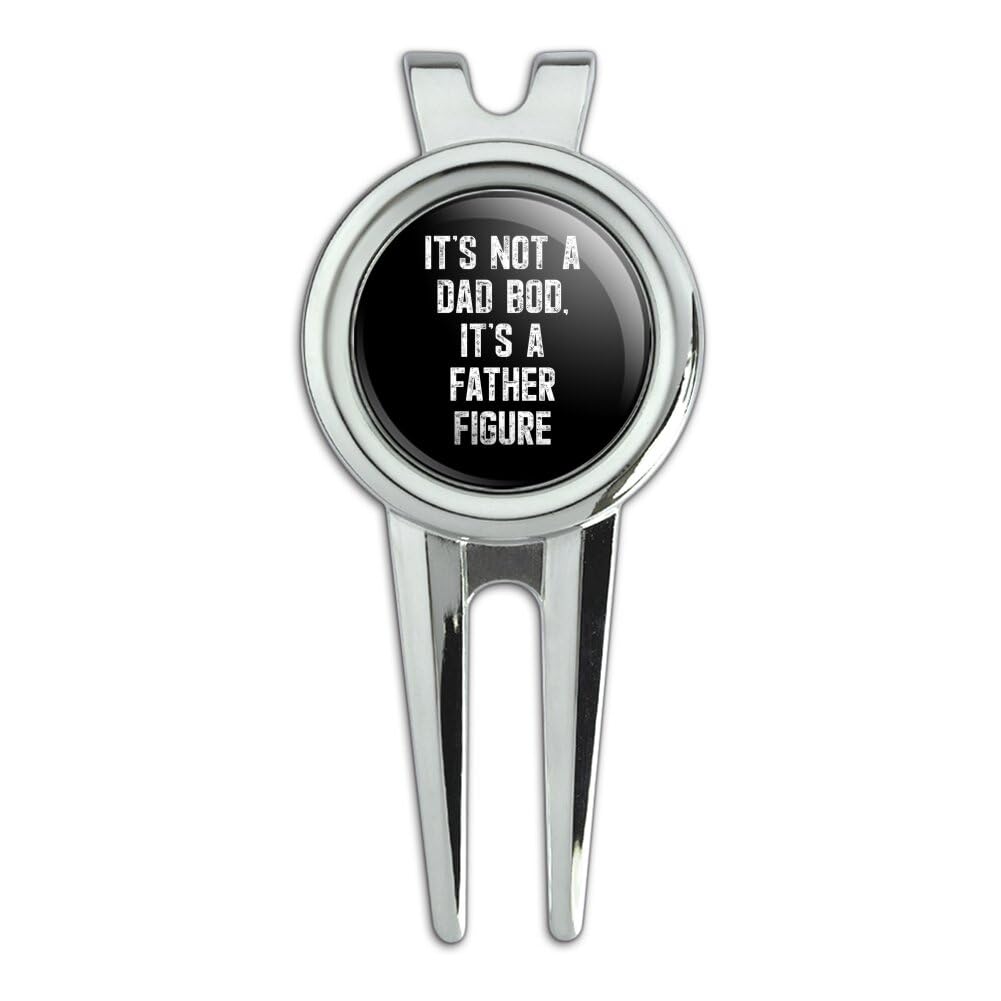 GRAPHICS & MORE Not a Dad Bod Golf Divot Repair Tool and Ball Marker