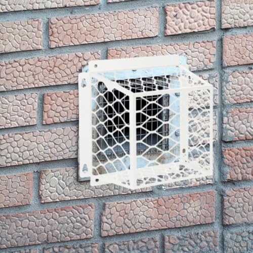 Cubiertas de ventilación para evitar nidos en secadora exterior con rejilla protectora 4
